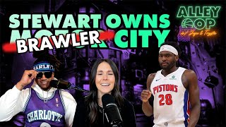 ISAIAH STEWART BENCH-CLEARING BRAWL 😬 Then Kuminga’s Family Room Scandal Gets Wild | Alley Oop