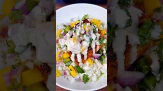 Blackened Cod over Coconut Rice with Mango Salsa #seafoodrecipes #codfish #blackenedfish
