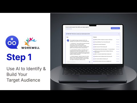 Step 1: Novela AI Marketing Simulation: Target Your Audience