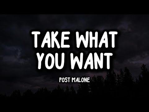 Post Malone ft. Ozzy Osbourne, Travis Scott - Take What You Want (Lyrics)