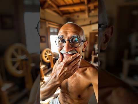 Get ready with Gandhi ! #shorts #india #republicday #ai