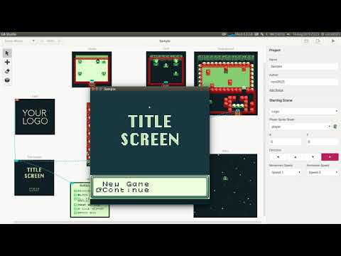 GB Studio Sample Game