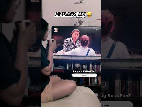 How I watch Big Boss?🤣 #bigboss17 #bigbossnews #trendingvideo #bigbosslivetoday #ashortaday #shorts