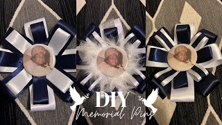 How to make a Memorial Pin|DIY| Beginner friendly| Detailed| Measurements Included +tribute🕊️