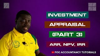 INVESTMENT APPRAISAL (PART 3)