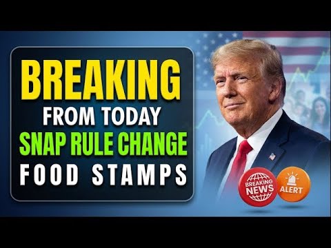 Urgent: New SNAP Rule Takes Effect Today – Big Change for Food Stamp Recipients