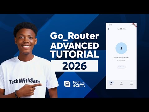 GoRouter Advanced Tutorial 2026: Bottom Nav, Nested Routes, Auth Redirects & Typed Navigation 🚀