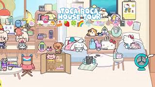 Toca Boca house tour kawaii 👘 || ib : me , I'm lynnie || #avatarworld #tocalifeworld #kawaii 