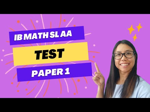 Conquer IB Math AA Paper 1 with Me: A Step-by-Step Guide