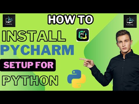 How To Install PyCharm IDE On Windows 11 | PyCharm For Python Developers | TechieHelp .