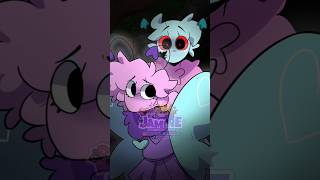 Flutter and her big brother, Flyte || Dandy's world #dandysworld #animation #shorts