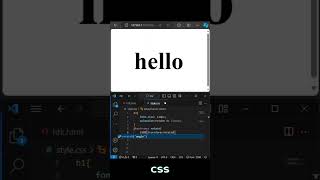 Construindo website com HTML e CSS #development #css #dev #coding #programming #shorts #short