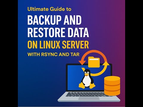 Backup And Restore Data on Linux Server With Rsync And Tar