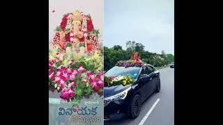 Ganesh on wheels 🚘 #thoughtflows #hyderabad #medicalcodingacademy