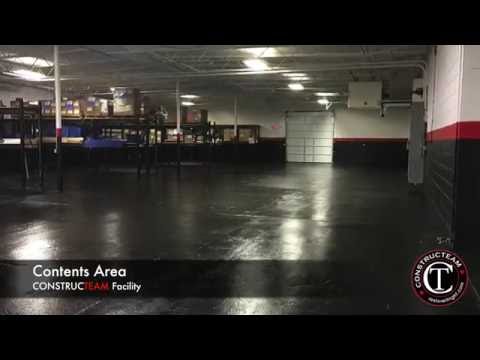New Enamel Floor Coating - Before & After - Constructeam