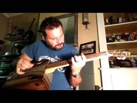 Deepseed Guitars Electric Demo- Handcrafted- Cigar Box Guitar Style