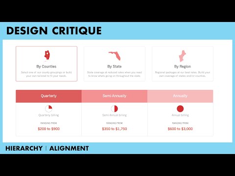 How to Fix Hierarchy and Alignment Problems | Design Critique