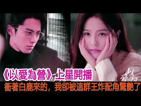 《以愛為營》上星開播，衝著白鹿來的，我卻被這群王炸配角驚艷了︱白鹿︱鄭書意︱王鶴棣︱時宴︱魏哲鳴︱喻游︱以愛為營#追劇工廠