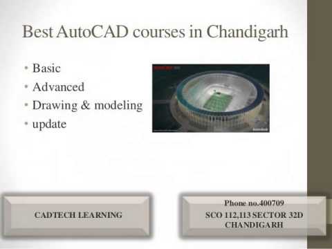 Best AutoCAD Training with Placement in Chandigarh