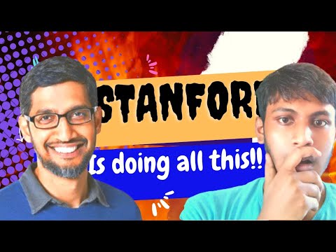 Stanford University is doing all this stuff!!! 🤯