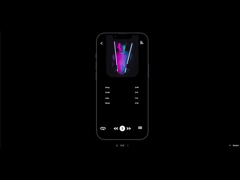 HOW TO MAKE MUSIC APP❤💯 VERY EASY AND GOOD APP DESIGN WITH FIGMA SOFTWARE [ DARK DESIGNER ]❌