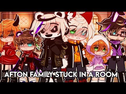 | • Afton Family Stuck in a Room For 24 Hours • Gacha Club • Afton Family • MY AU. • | FNAF