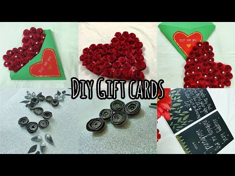 DIY GIFT CARDS! For husband's birthday ❤️