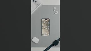 How I set up my minimal ios 26 Home Screen #tech #apple #iphone #ios