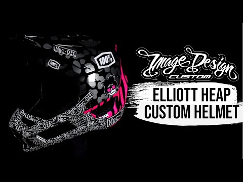Elliott Heap Custom Helmet // Image Design Custom