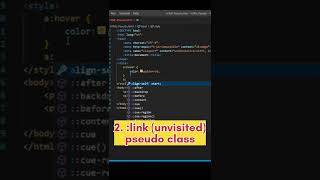 CSS Pseudo classes | :hover | :link | :visited in HTML CSS | HTML Tutorial for Beginners#10 #pseudo