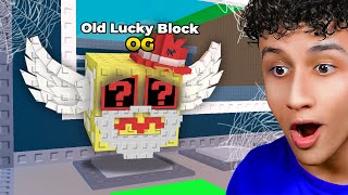 I Unlocked The OLDEST Lucky Block!