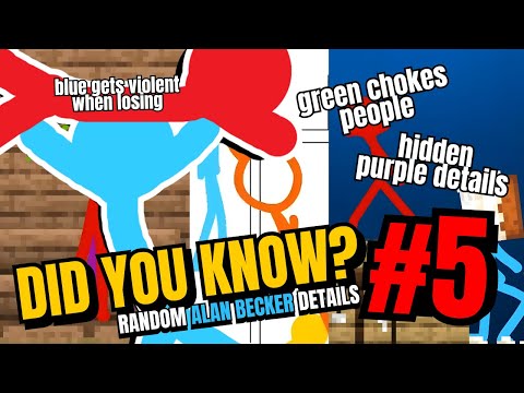 The Sticks' Are VIOLENTLY Competitive - Alan Becker Analysis Shorts Compilation (AvA/AvM) #5