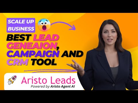 Aristo Leads AI  Best Lead generation, Cold Email and CRM software