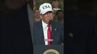 Troops go WILD after Trump unveils pay raise #shorts #trump #us #troops #military #foxnews