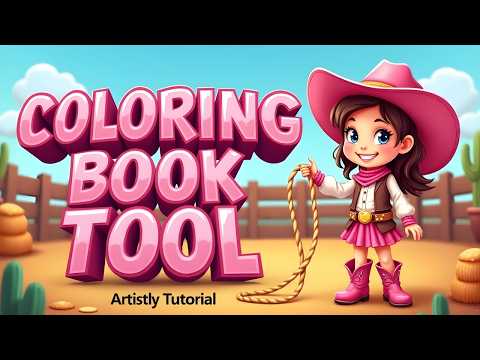 How to Make Kids Coloring Books with Artistly (Step-by-Step Tutorial!)