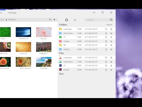 Windows 10 | Clipboard | Colored Folders | Concept UI