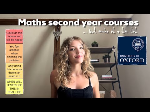 Everything I've learnt in my SECOND YEAR as an OXFORD MATHEMATICS student... but make it a tier list