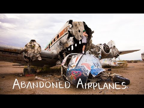 I Risked a $10K Fine to see Abandoned Airplanes