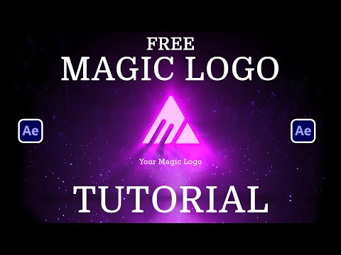 Free Amazing Magic Logo intro | How to edit templates in After Effects