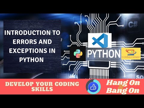 V28 - Introduction to Errors and Exception in Python