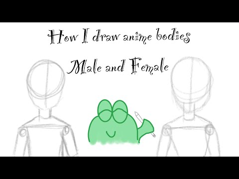 How to draw anime bodies