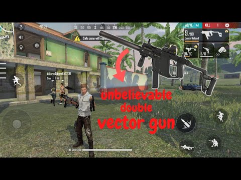 New Double Vector Gun | Free Fire | Noob To Pro #VectorGun