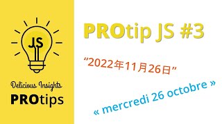 JS protip #3: Date formatting according to locale customs