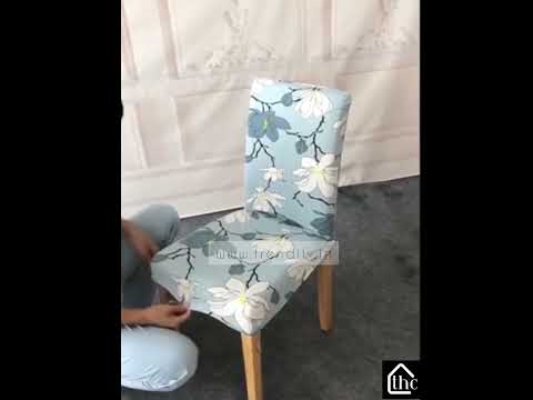 Luxurious and elegant chair covers by Trendily.in