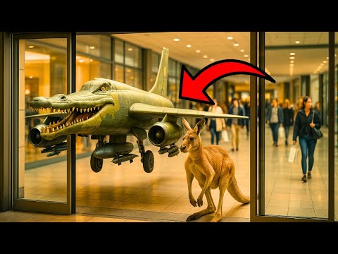 😵 What Did The Kangaroo Do?! BOMBARDIRO CROCODILO Crazy Mall Sketch!!!