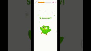 DAY 89 🧽 Describe Your Daily Routine | Duolingo Shorts | Section 1 Unit 5 Lesson 4/6