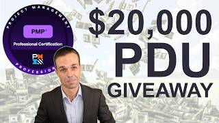 $20,000 PDU GIVEAWAY - Renew your PMI Certifications