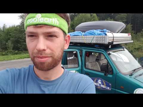 Mongol Rally 2017, Day 2. Woke up in a car park somewhere in germany
