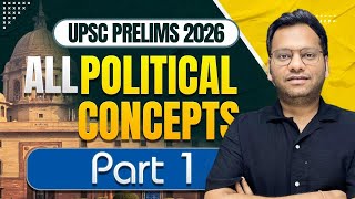 All Political Concepts Explained by Varun Jain | Polity & Constitution for UPSC IAS Prelims 2026