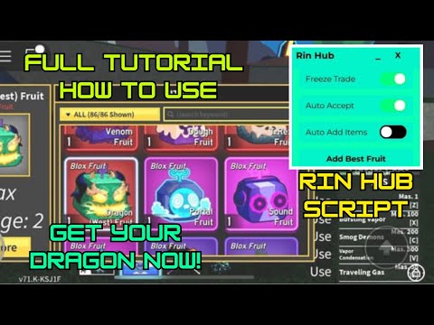 How to Get More Dragon Fruits in BloxFruits 🐉 | Rin Hub Tips + Scam Warning